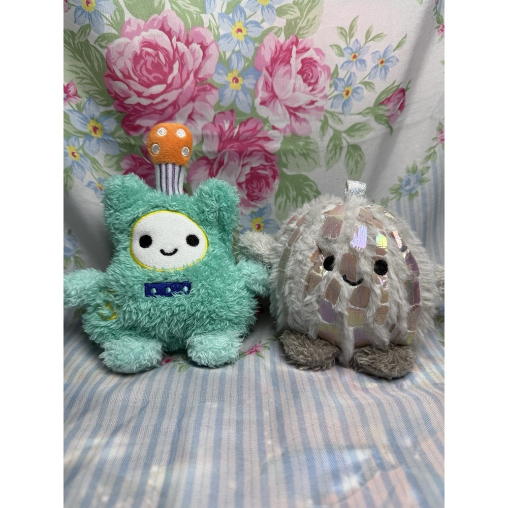 BumBumz Plush Lot Giovanni the Guitar Demi the Disco Ball‎